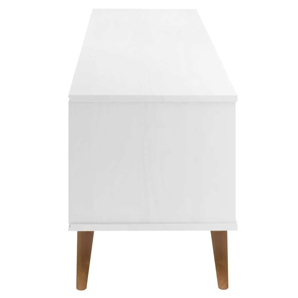 Tv-Bänk Molde 158X40X49 Cm Massiv Furu