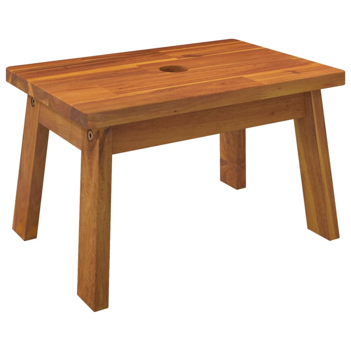 Stegpall 38X26X22 Cm Massivt Akaciaträ