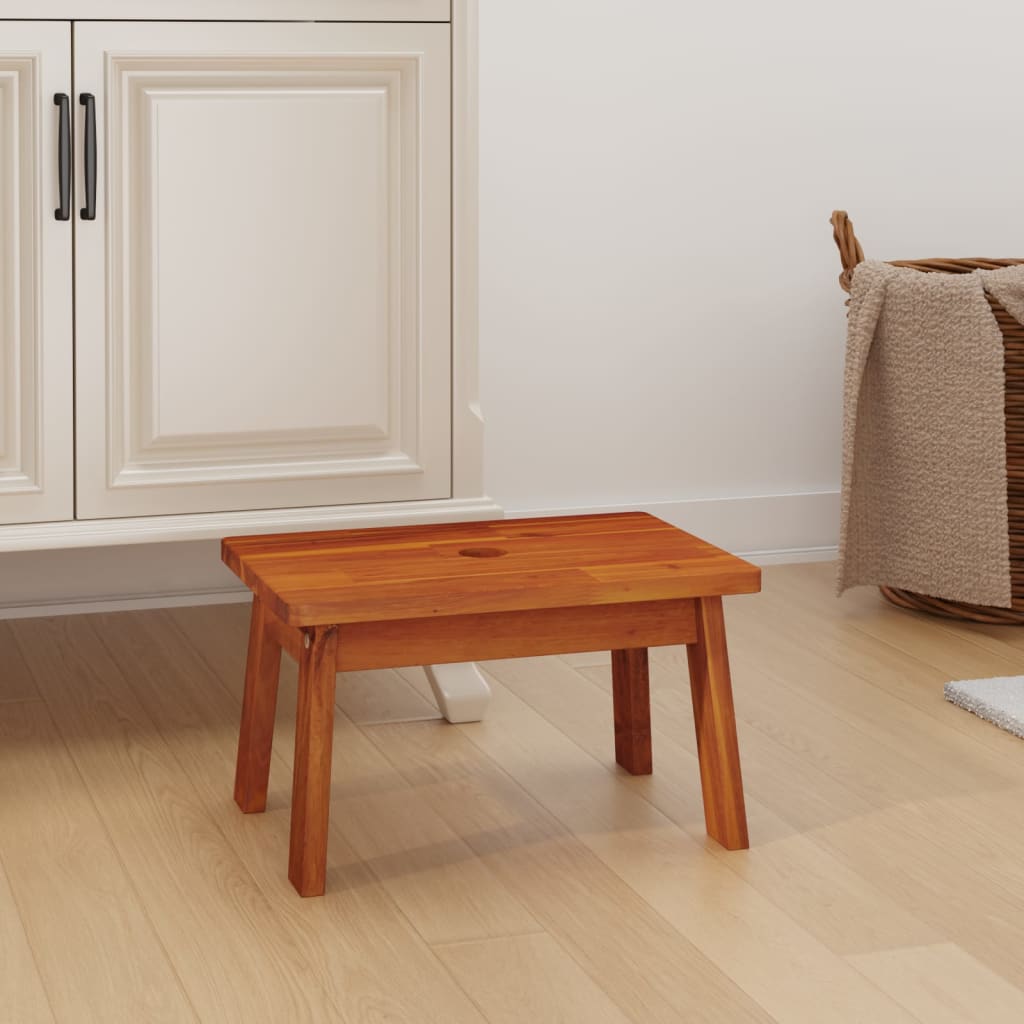 Stegpall 38X26X22 Cm Massivt Akaciaträ