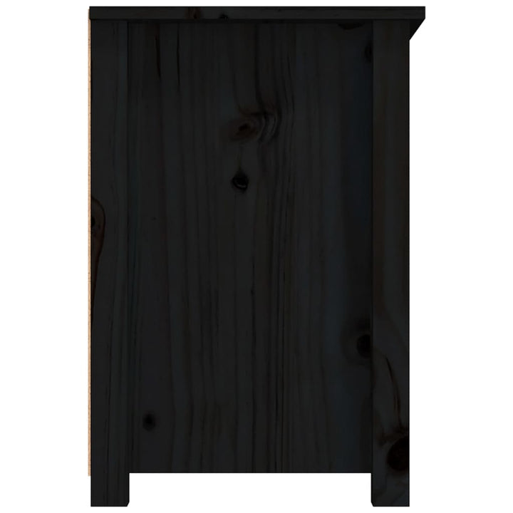 Tv-Bänk 79X35X52 Cm Massiv Furu