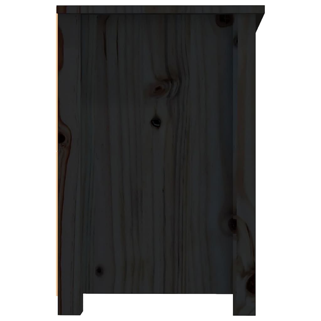 Tv-Bänk 114X35X52 Cm Massiv Furu