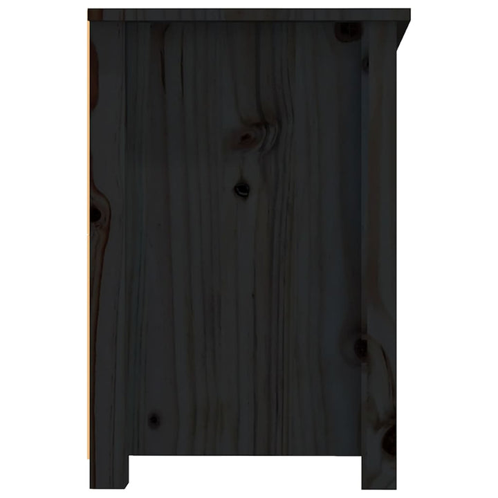 Tv-Bänk 114X35X52 Cm Massiv Furu
