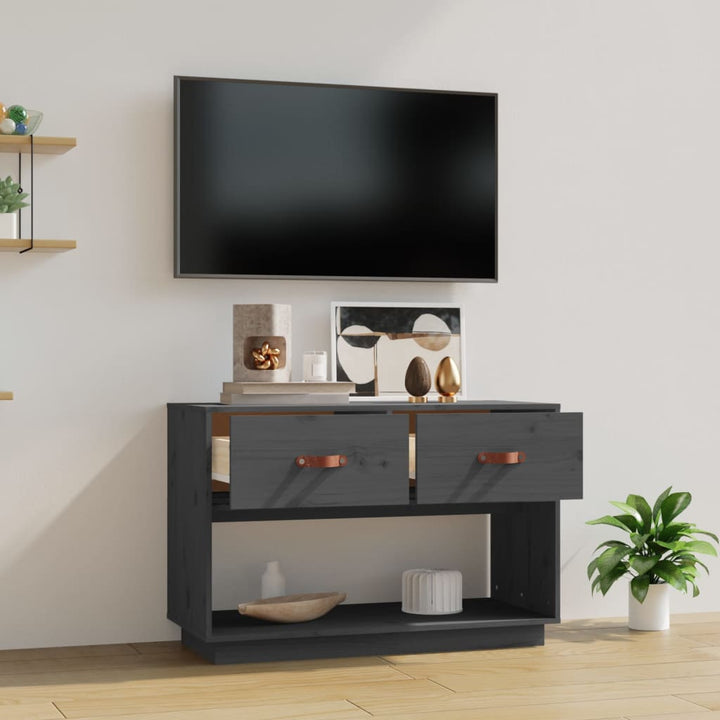 Tv-Bänk 90X40X60 Cm Massiv Furu