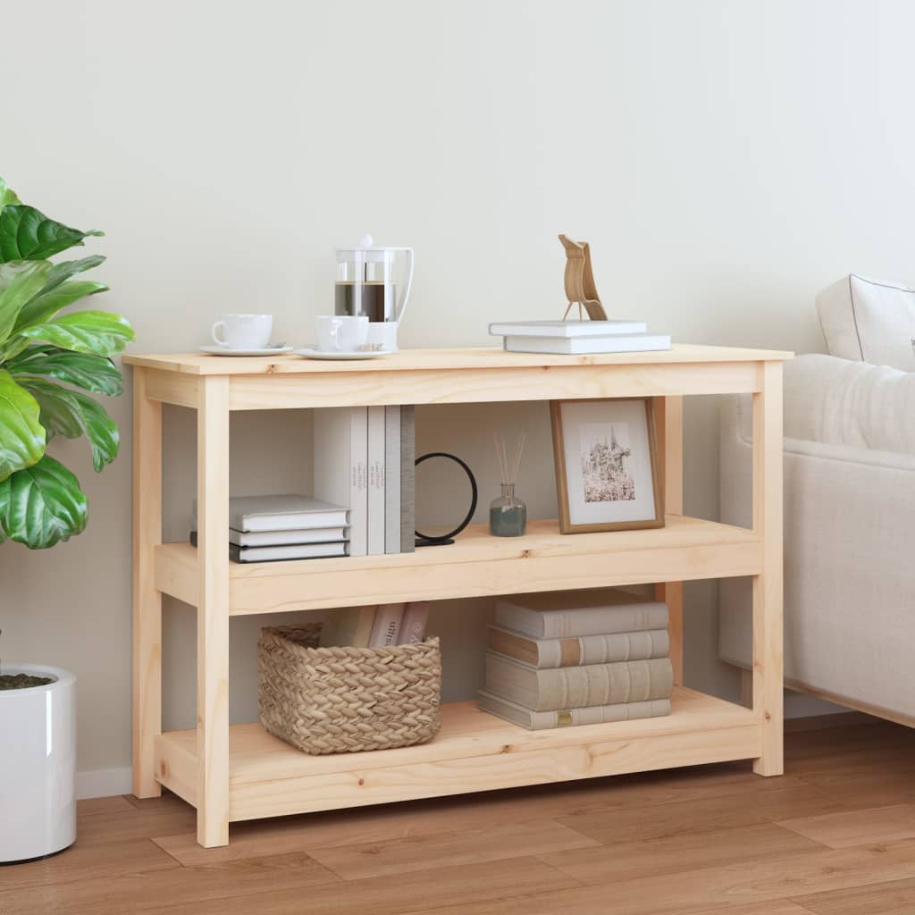 Konsolbord 80X40X74 Cm Massiv Furu