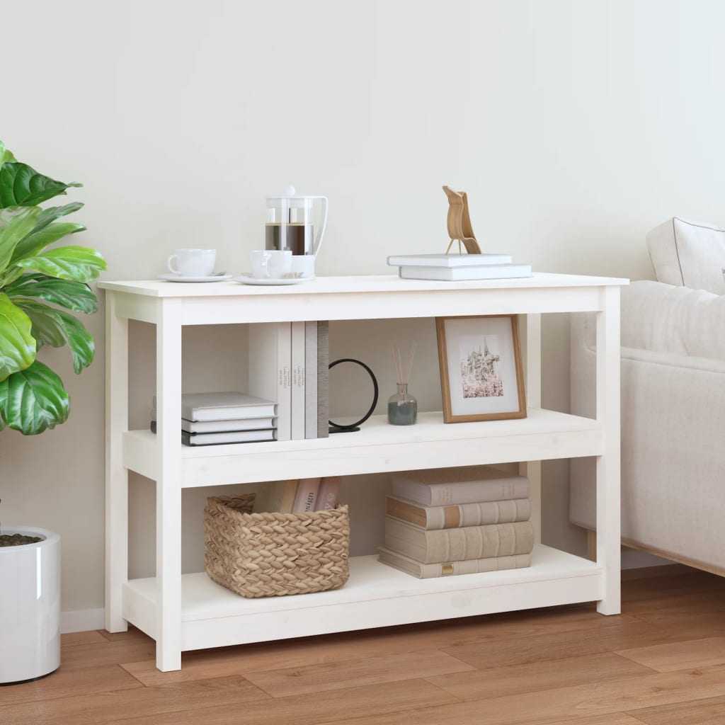Konsolbord 80X40X74 Cm Massiv Furu