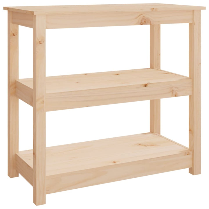 Konsolbord 80X40X74 Cm Massiv Furu