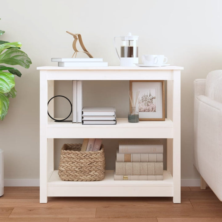 Konsolbord 80X40X74 Cm Massiv Furu