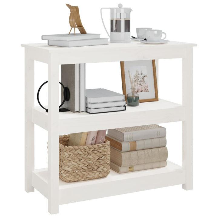 Konsolbord 80X40X74 Cm Massiv Furu