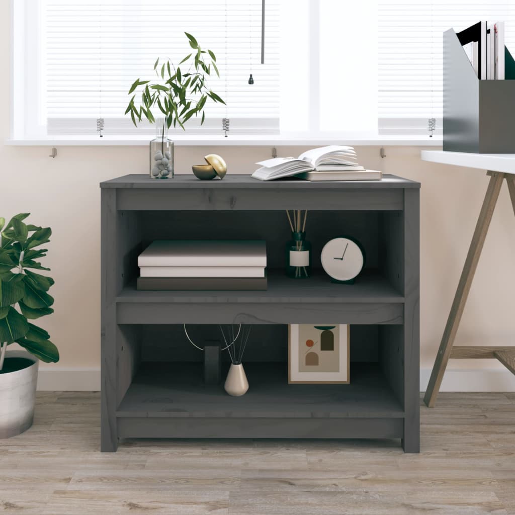 Bokhylla 80X35X Massiv Furu