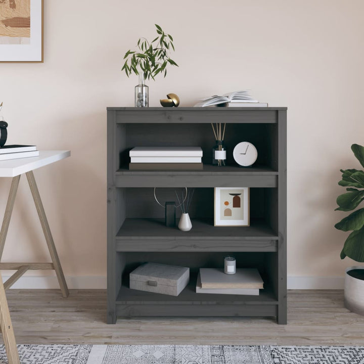 Bokhylla 80X35X Massiv Furu