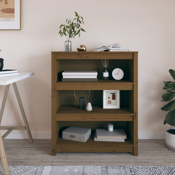 Bokhylla 80X35X Massiv Furu