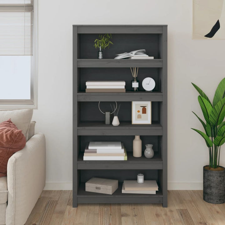 Bokhylla 80X35X Massiv Furu
