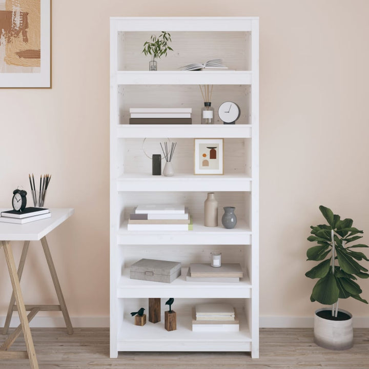 Bokhylla 80X35X Massiv Furu