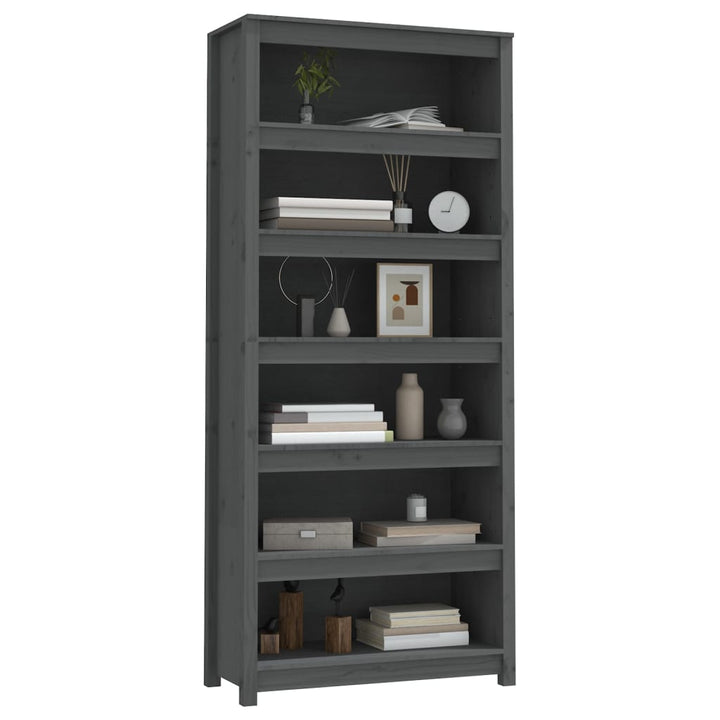 Bokhylla 80X35X Massiv Furu