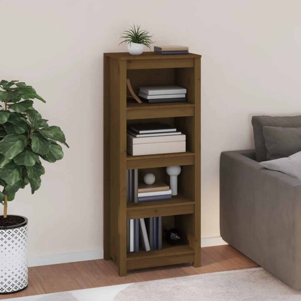 Bokhylla 80X35X Massiv Furu