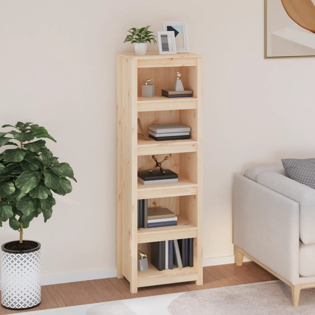 Bokhylla 80X35X Massiv Furu