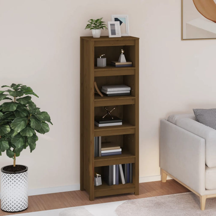Bokhylla 80X35X Massiv Furu