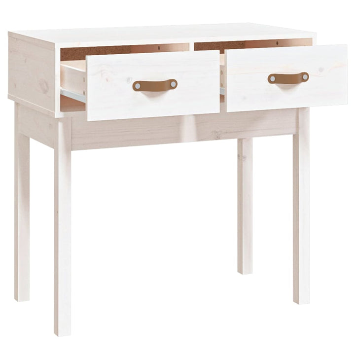 Konsolbord 76,5X40X75 Cm Massiv Furu