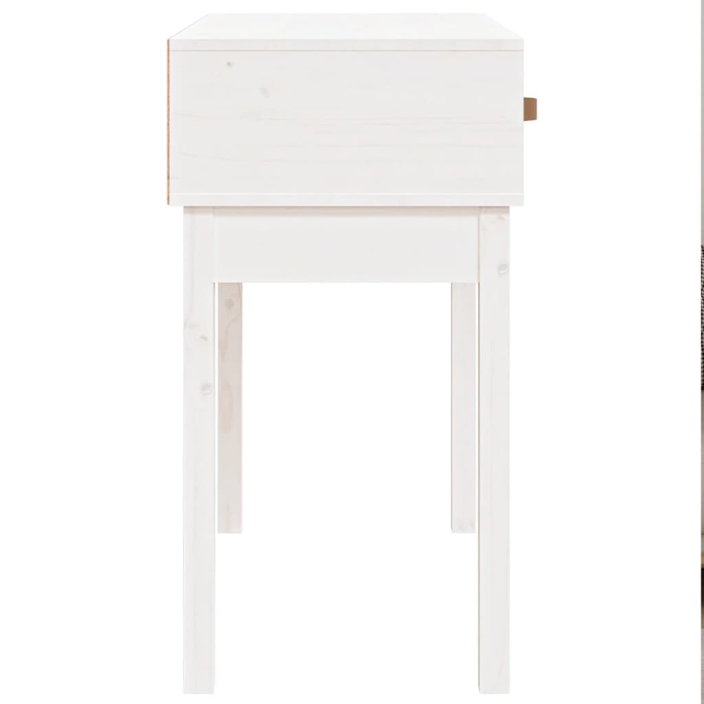 Konsolbord 76,5X40X75 Cm Massiv Furu