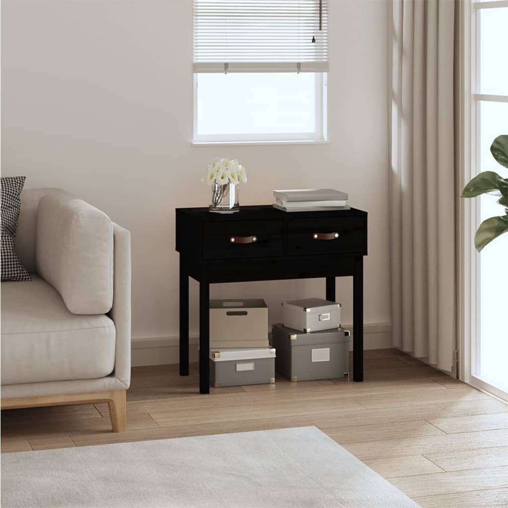Konsolbord 76,5X40X75 Cm Massiv Furu