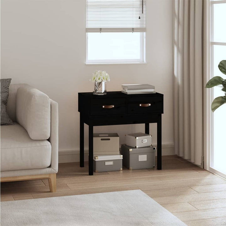 Konsolbord 76,5X40X75 Cm Massiv Furu