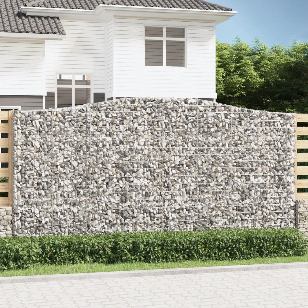 Gabioner Bågformade 25 St Galvaniserat Järn