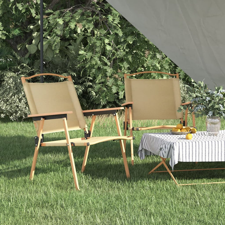 Campingstolar 2 St 54X43X59Cm Oxfordtyg