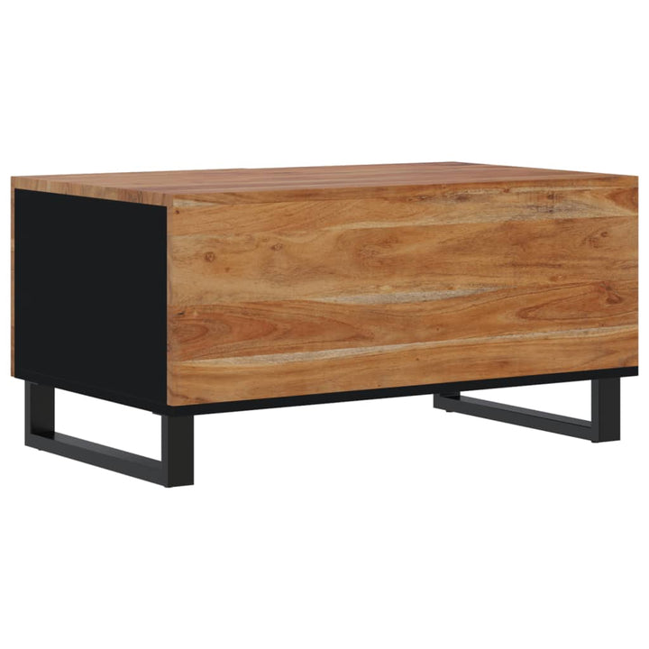 Soffbord 80X50X40 Cm Massivt Akaciaträ Och Konstruerat Trä