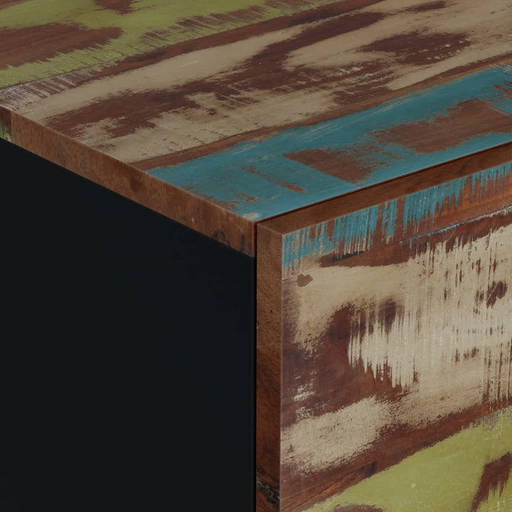 Soffbord 80X50X40 Cm Massivt Återvunnet Och Konstruerat Trä