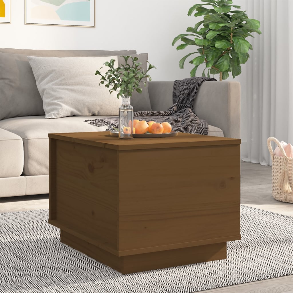 Soffbord 40X50X35 Cm Massivt Furu