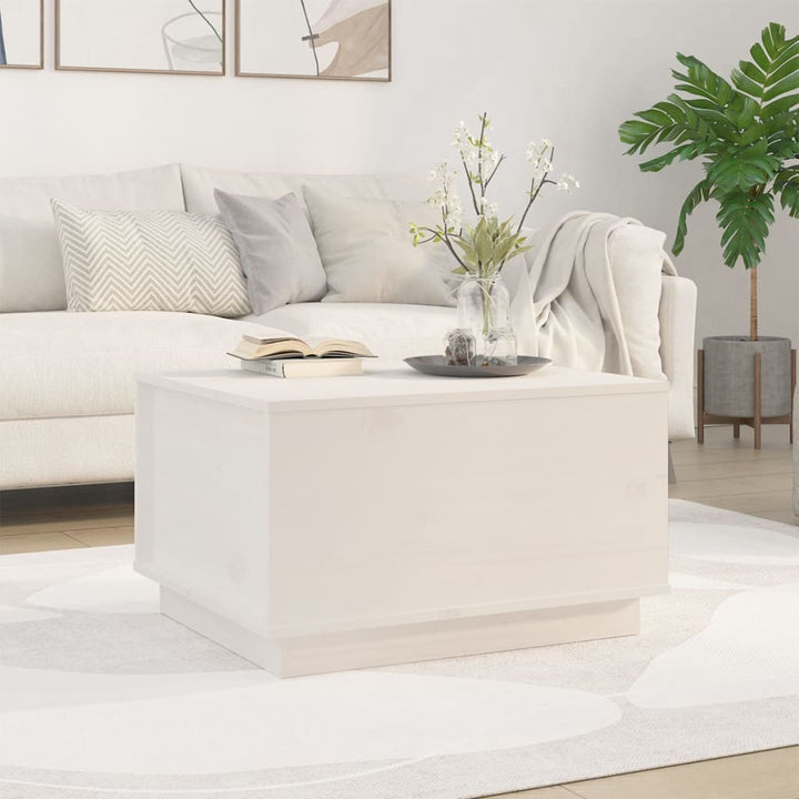 Soffbord 60X50X35 Cm Massivt Furu
