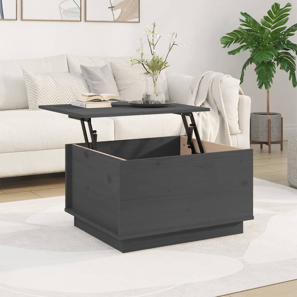 Soffbord 60X50X35 Cm Massivt Furu