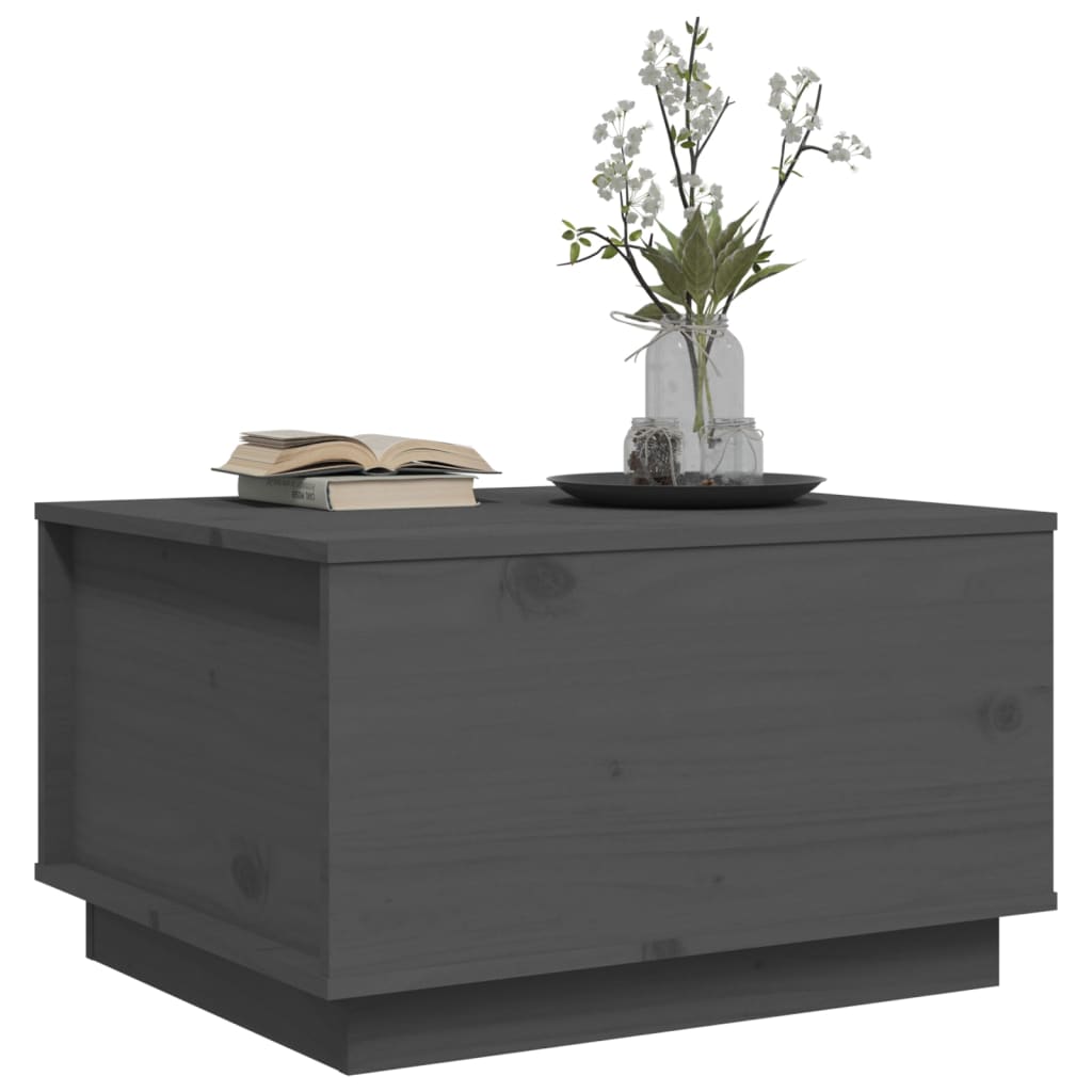 Soffbord 60X50X35 Cm Massivt Furu