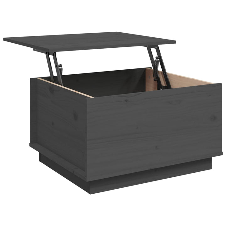 Soffbord 60X50X35 Cm Massivt Furu