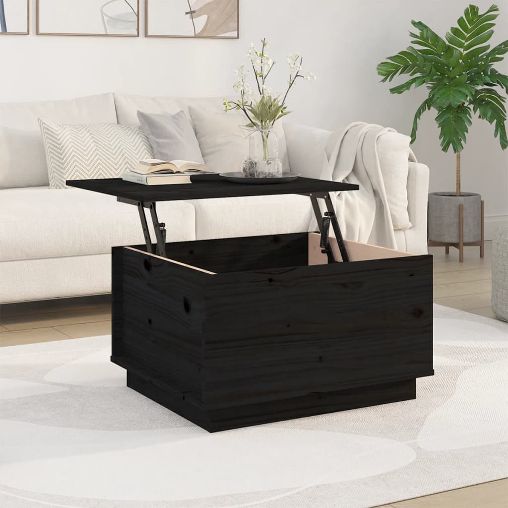 Soffbord 60X50X35 Cm Massivt Furu