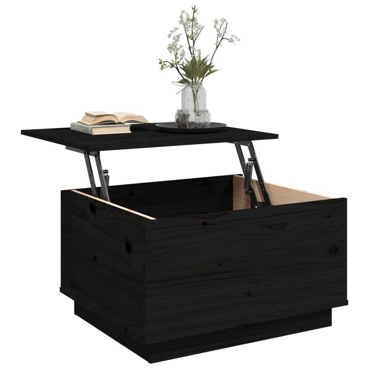 Soffbord 60X50X35 Cm Massivt Furu