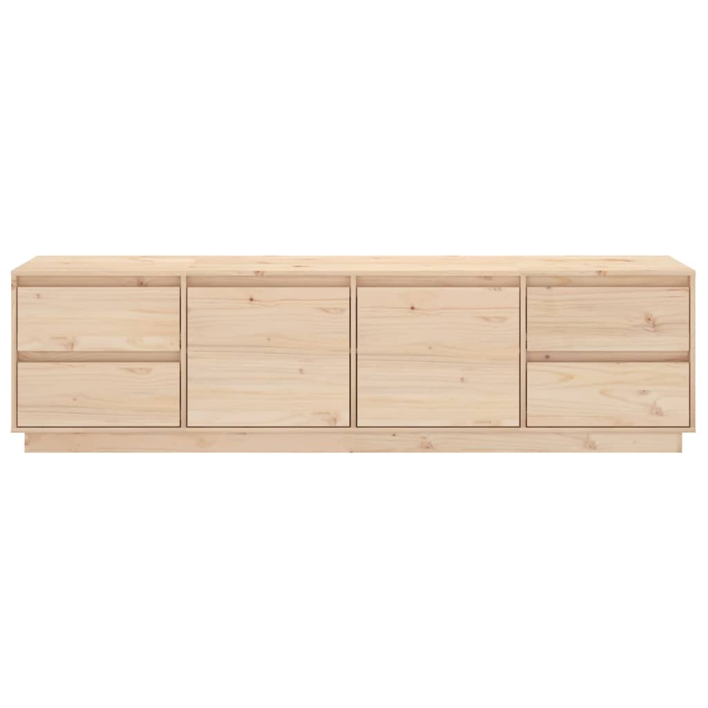 Tv-Bänk 176X37X47,5 Cm Massiv Furu