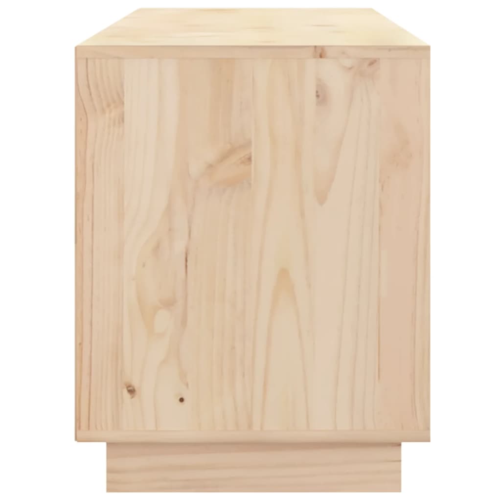 Tv-Bänk 176X37X47,5 Cm Massiv Furu