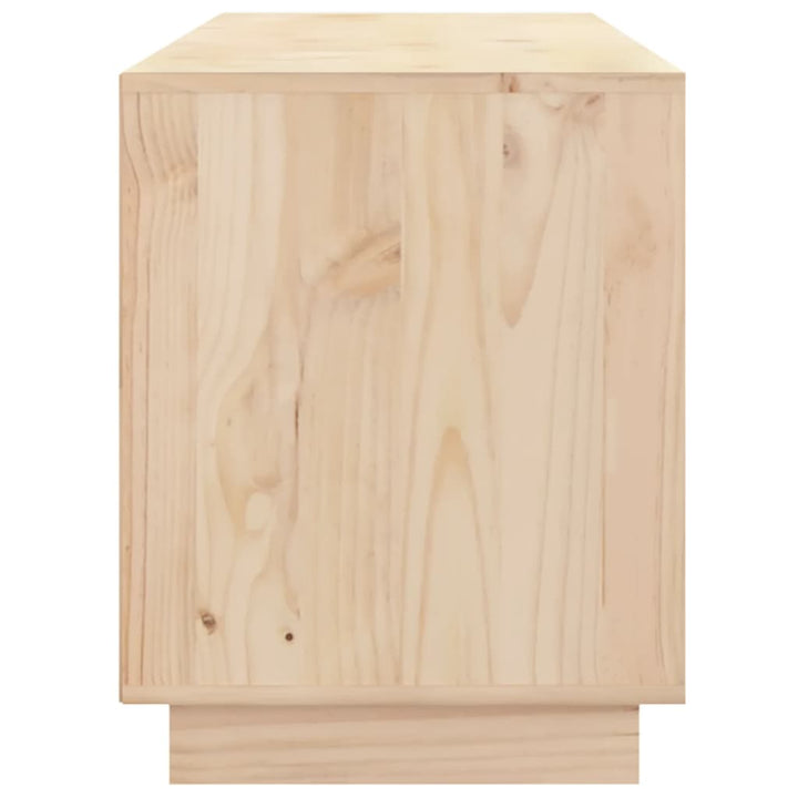 Tv-Bänk 176X37X47,5 Cm Massiv Furu