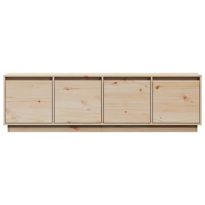 Tv-Bänk 156X37X45 Cm Massiv Furu