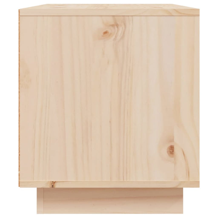 Tv-Bänk 80X35X40,5 Cm Massiv Furu