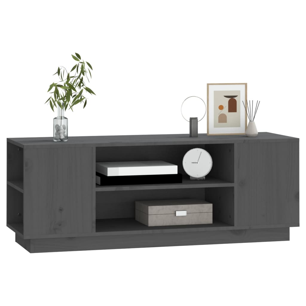 Tv-Bänk 110X35X40,5 Cm Massiv Furu