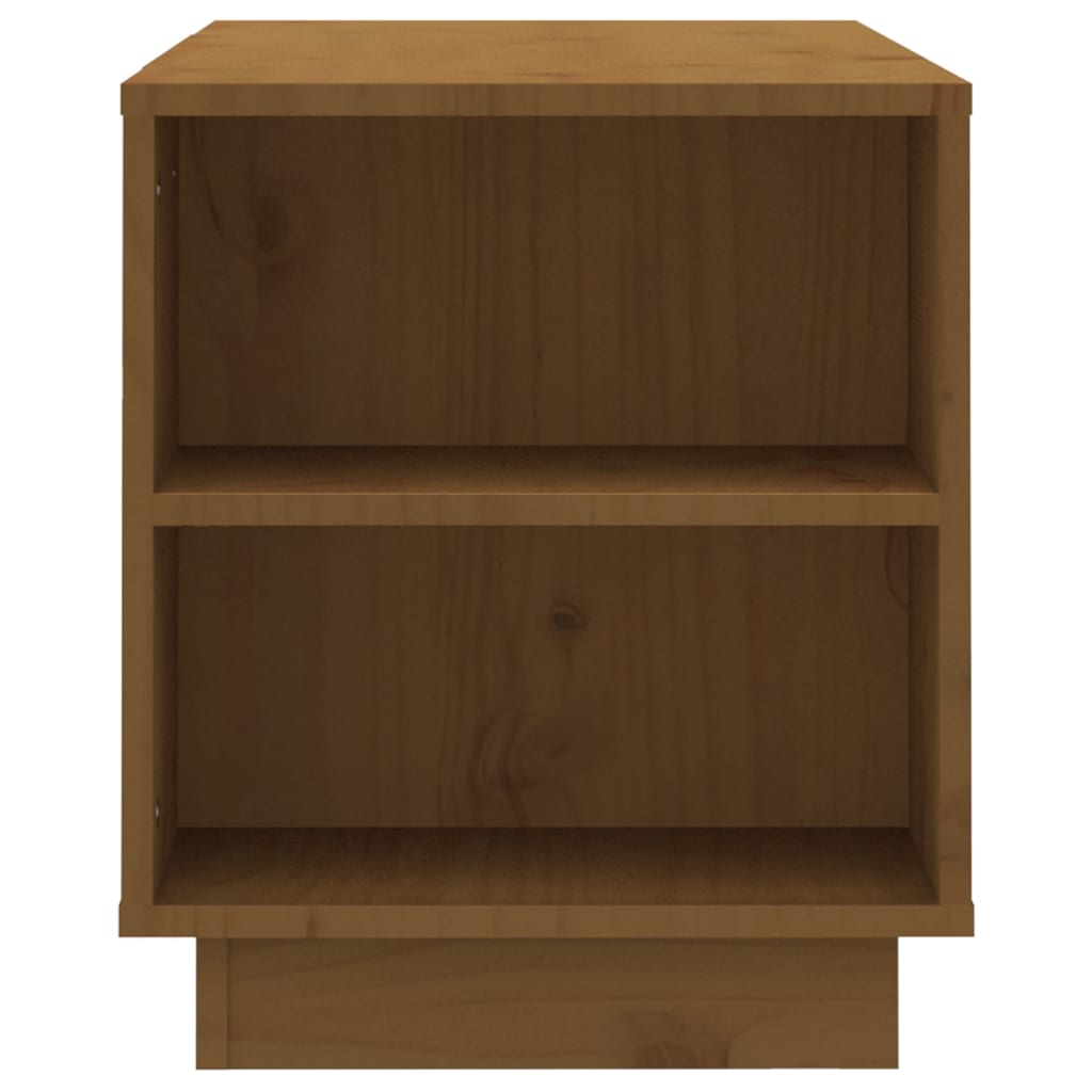 Tv-Bänk 110X35X40,5 Cm Massiv Furu