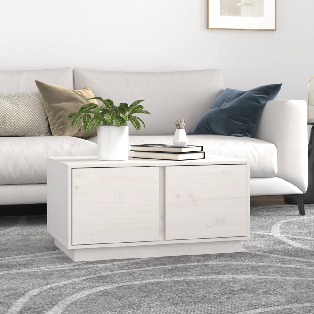Soffbord 80X50X40 Cm Massivt Furu