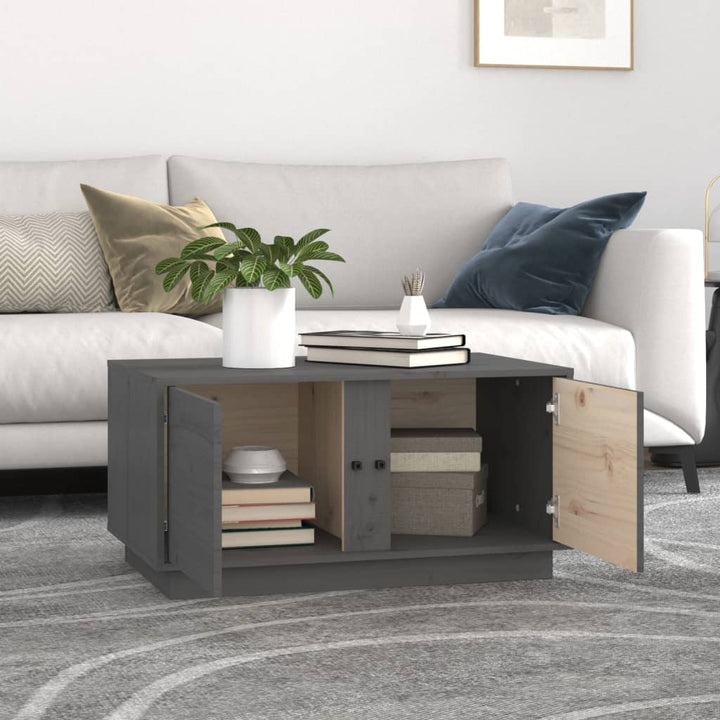 Soffbord 80X50X40 Cm Massivt Furu