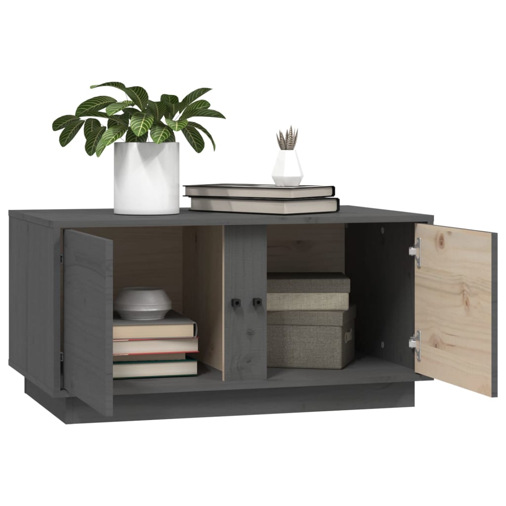 Soffbord 80X50X40 Cm Massivt Furu