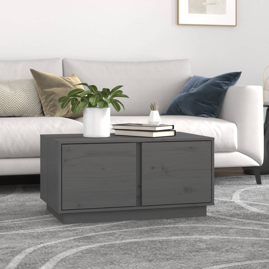 Soffbord 80X50X40 Cm Massivt Furu