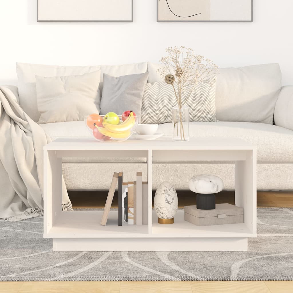 Soffbord 80X50X40 Cm Massivt Furu