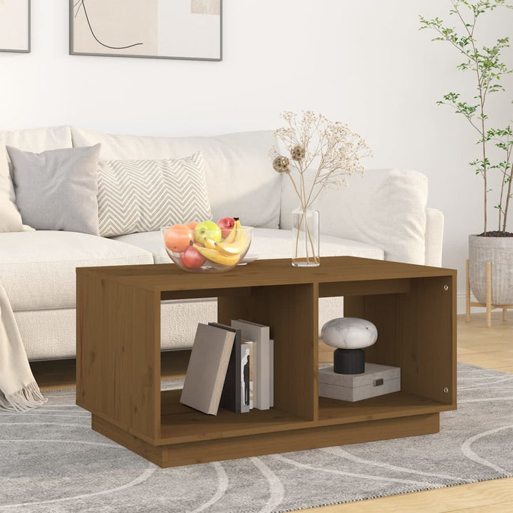 Soffbord 80X50X40 Cm Massivt Furu