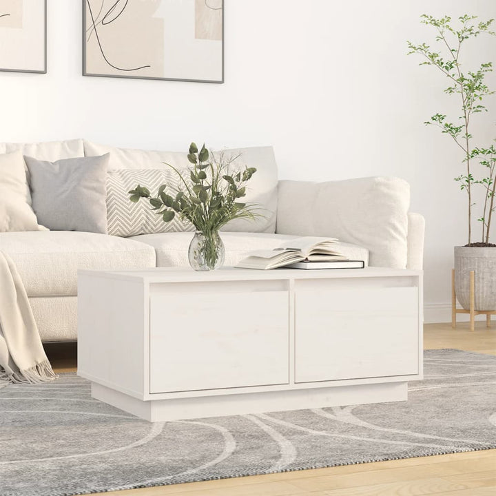Soffbord 80X50X35 Cm Massivt Furu